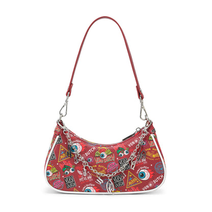 Red Jax Shoulder Bag