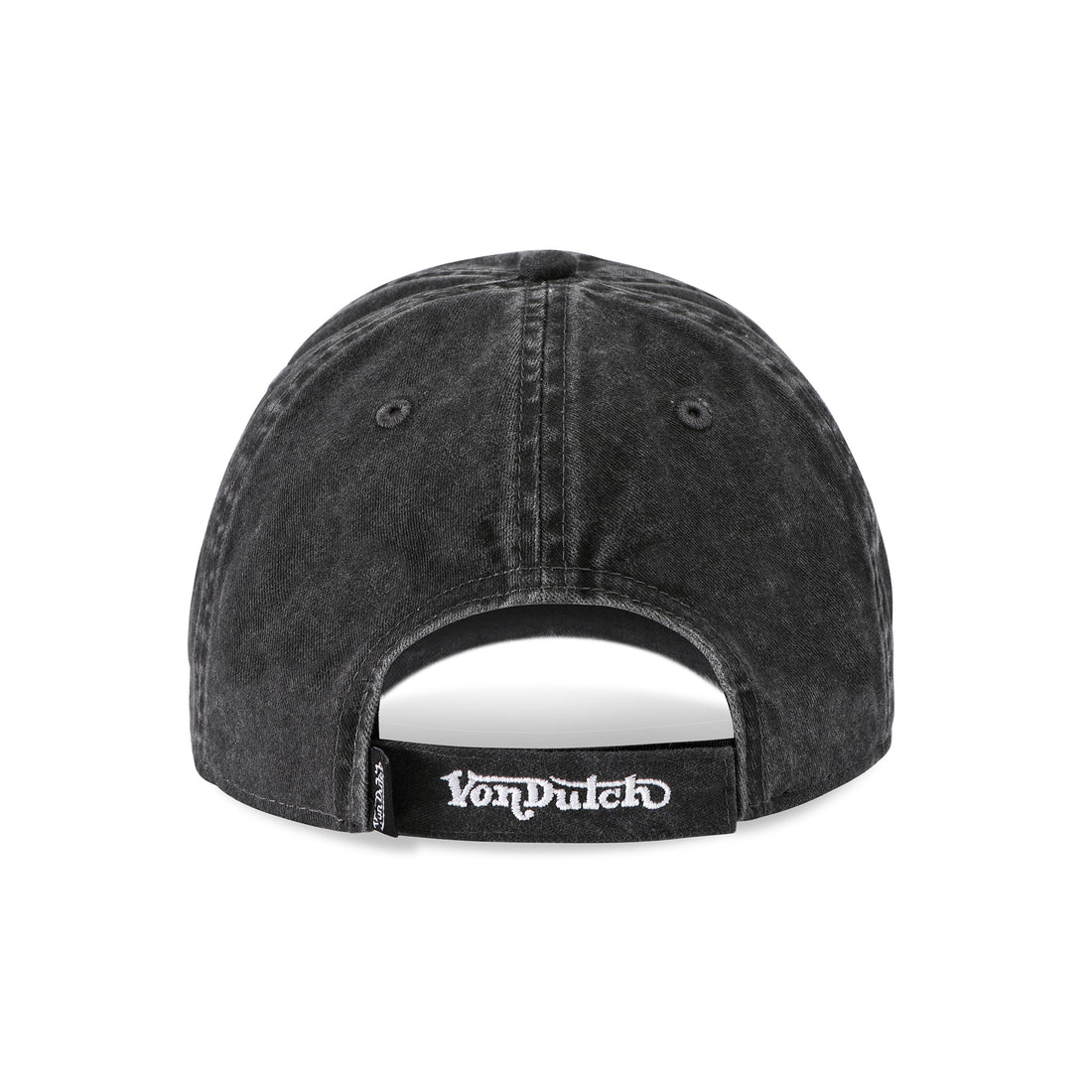 Denim Lowrider Strapback Hat - Black & White — image 4