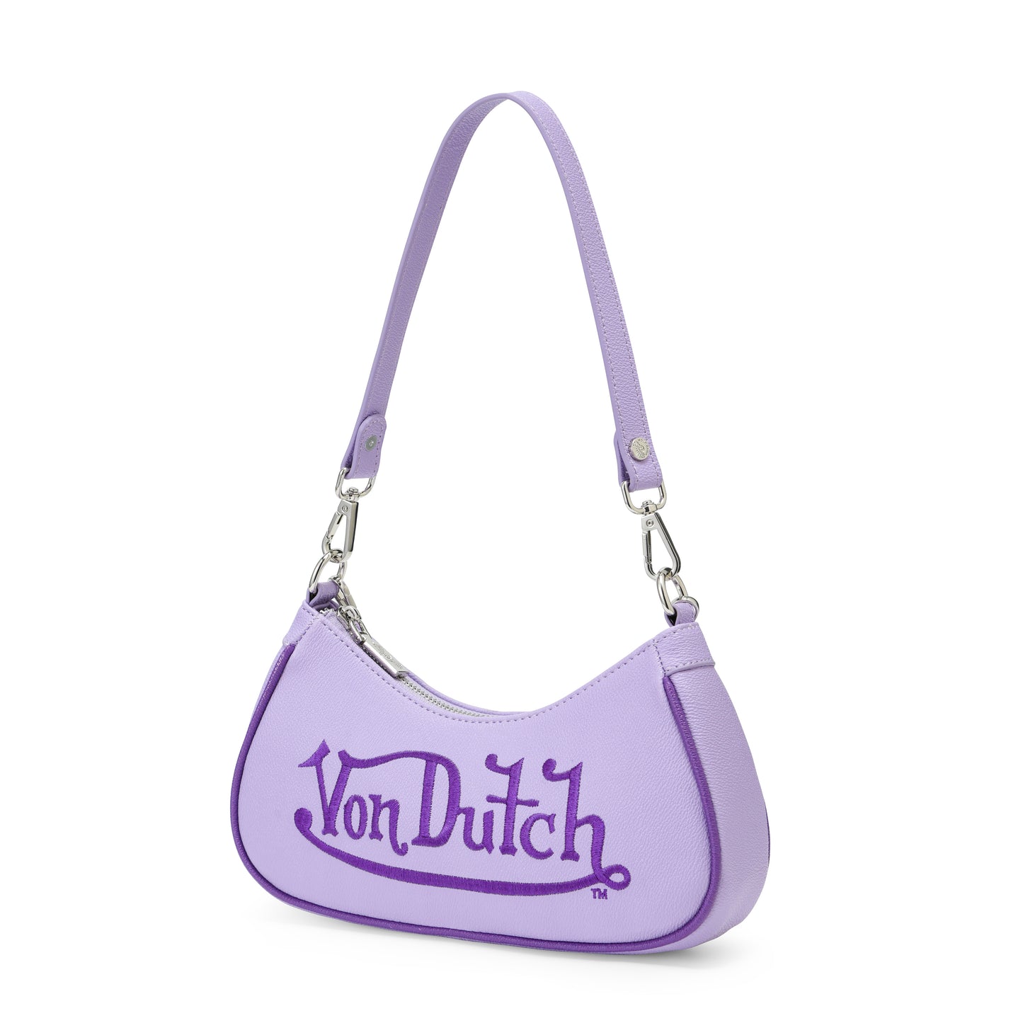 Purple on Purple Shoulder Bag