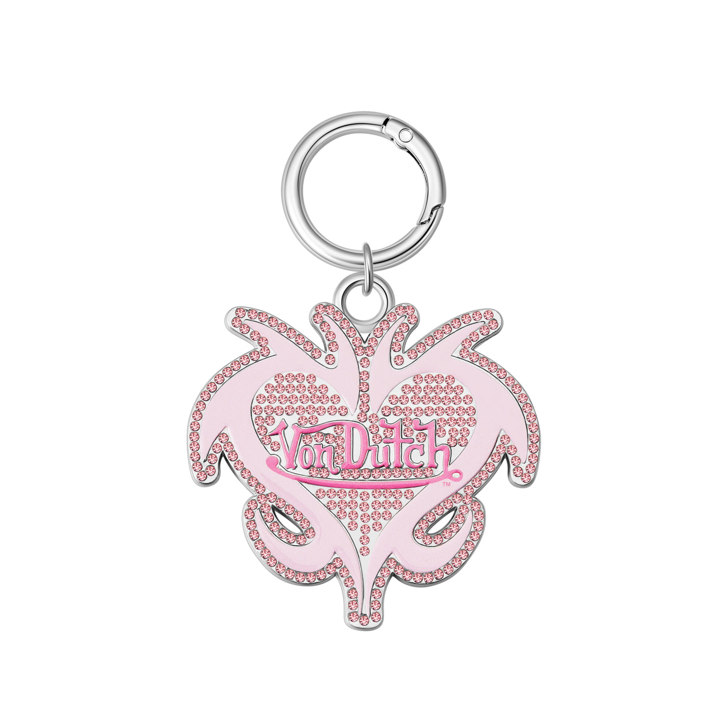 I.AM.GIA X VON DUTCH LOGO KEYCHAIN