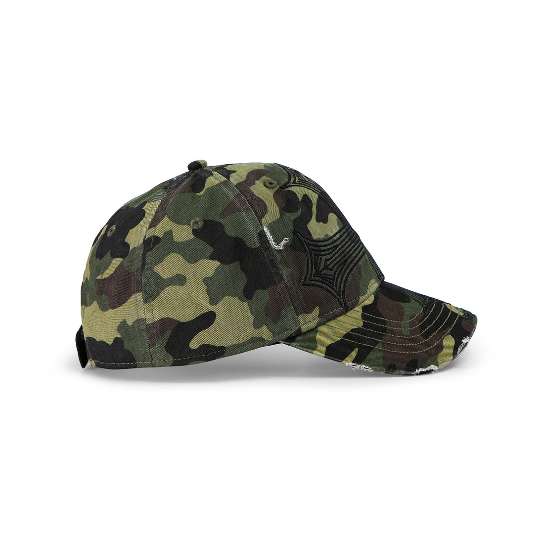 Denim Lowrider Strapback Hat - Camo — image 4