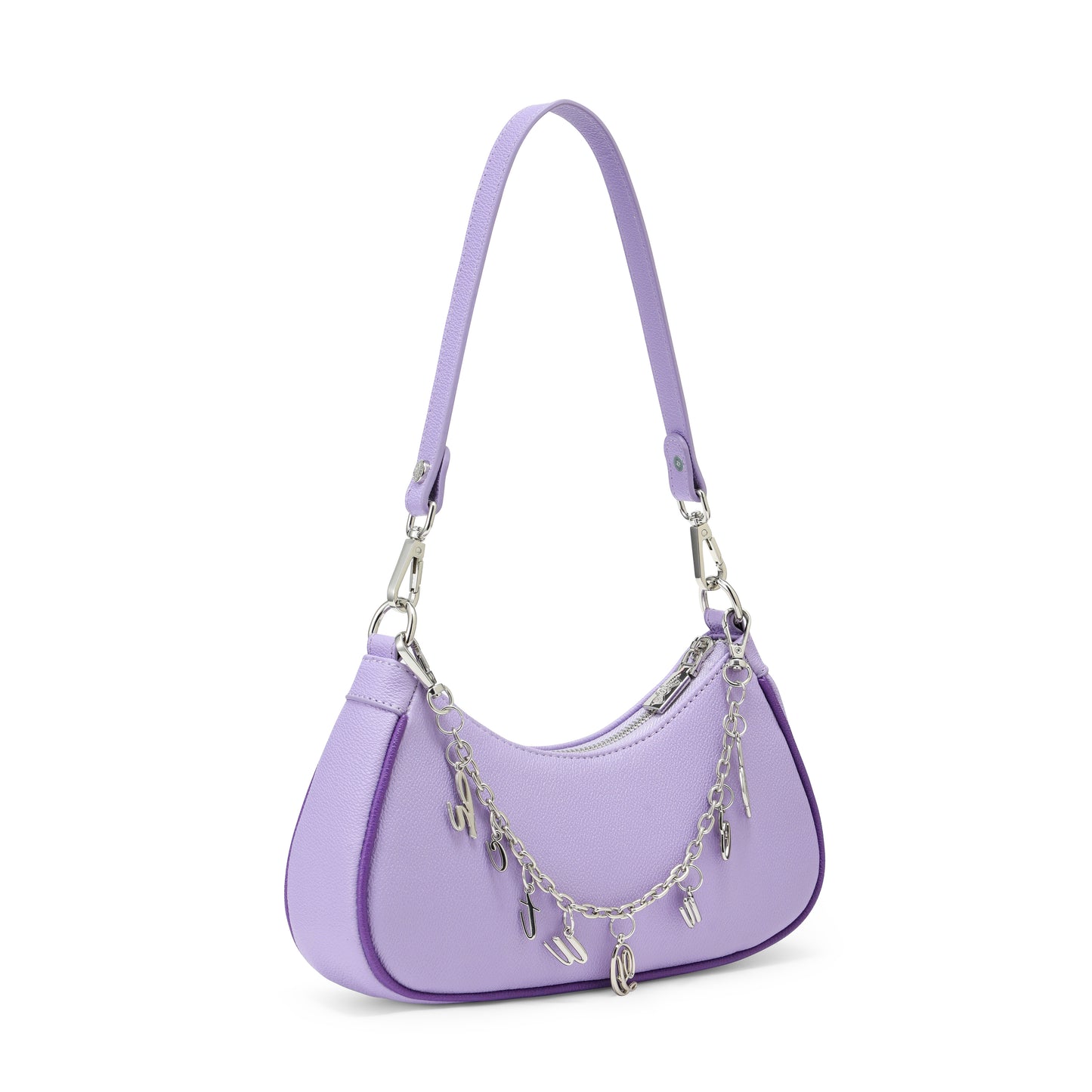 Purple on Purple Shoulder Bag