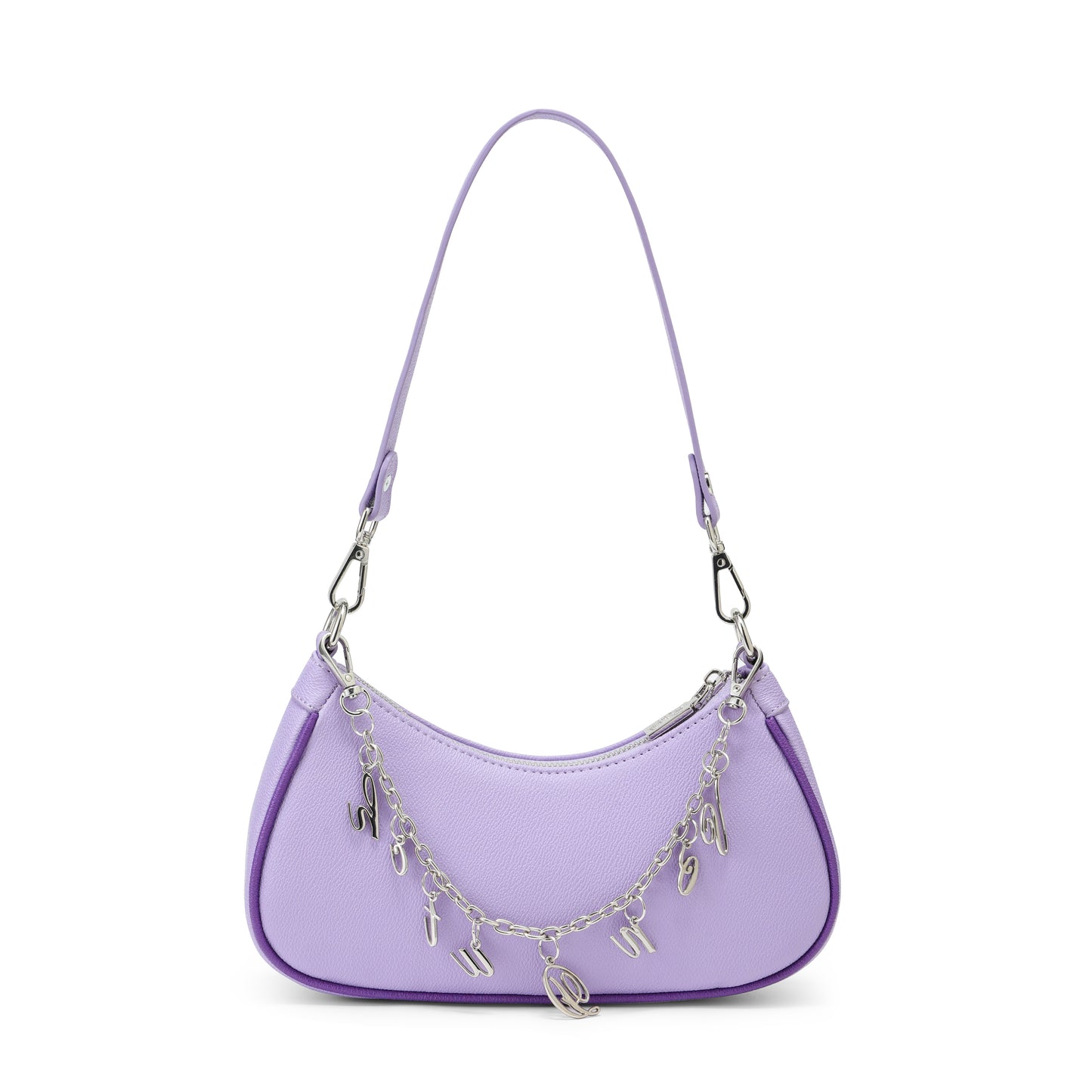 Purple on Purple Shoulder Bag