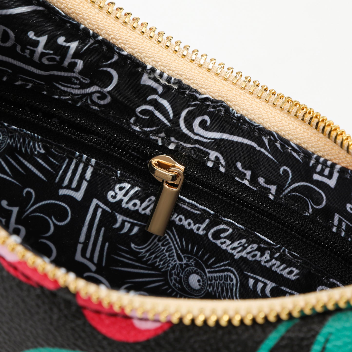 Cherries Shoulder Bag - Black