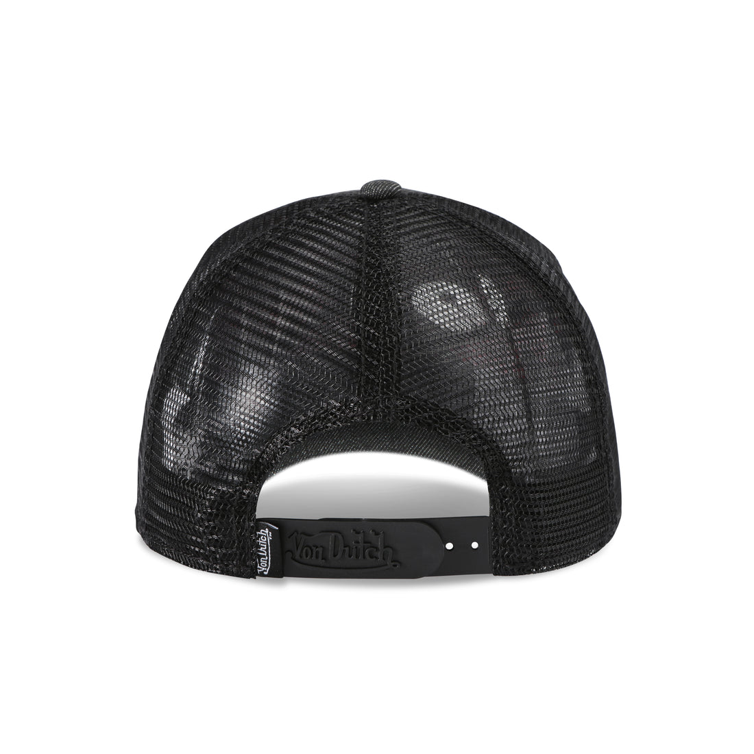 Rhinestone Trucker Hat - Black with Red Rhinestones