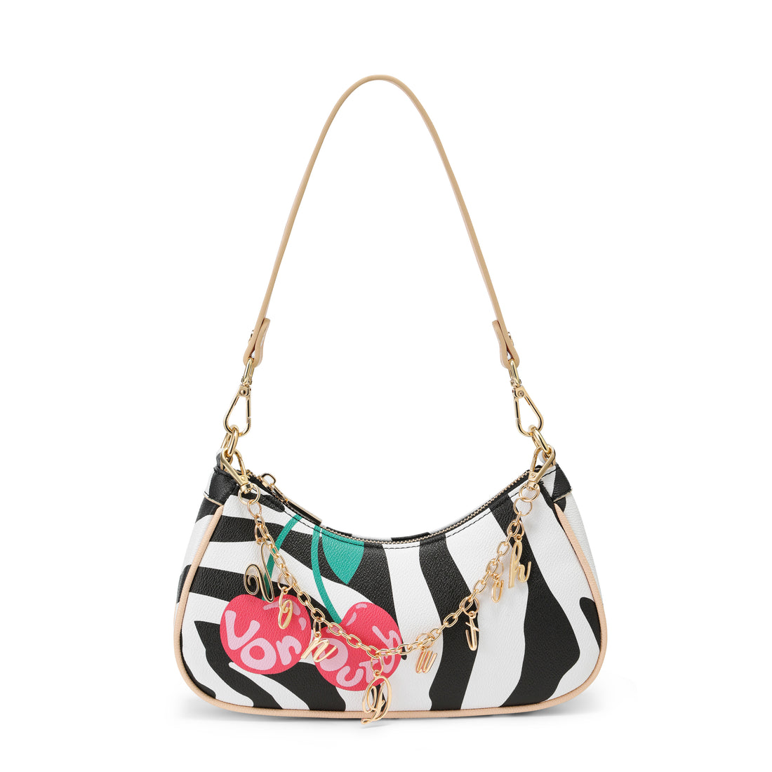 Cherry Zebra Shoulder Bag — image 1