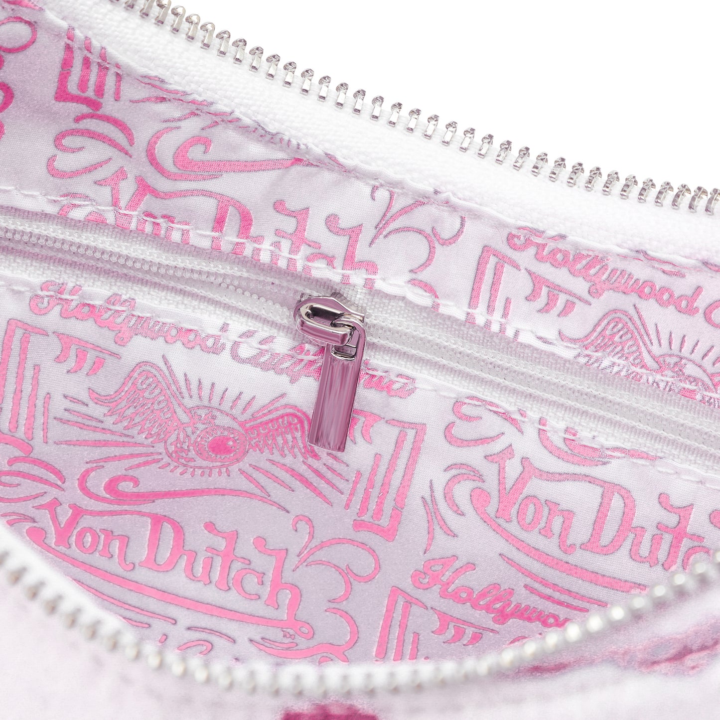 Pink Cow Print Shoulder Bag