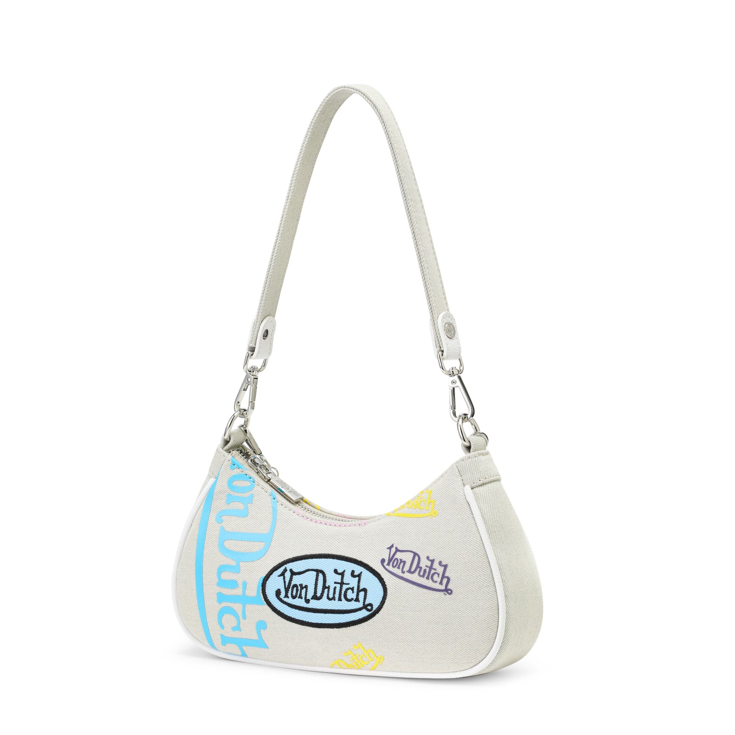 Light Denim Shoulder Bag