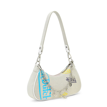 Light Denim Shoulder Bag