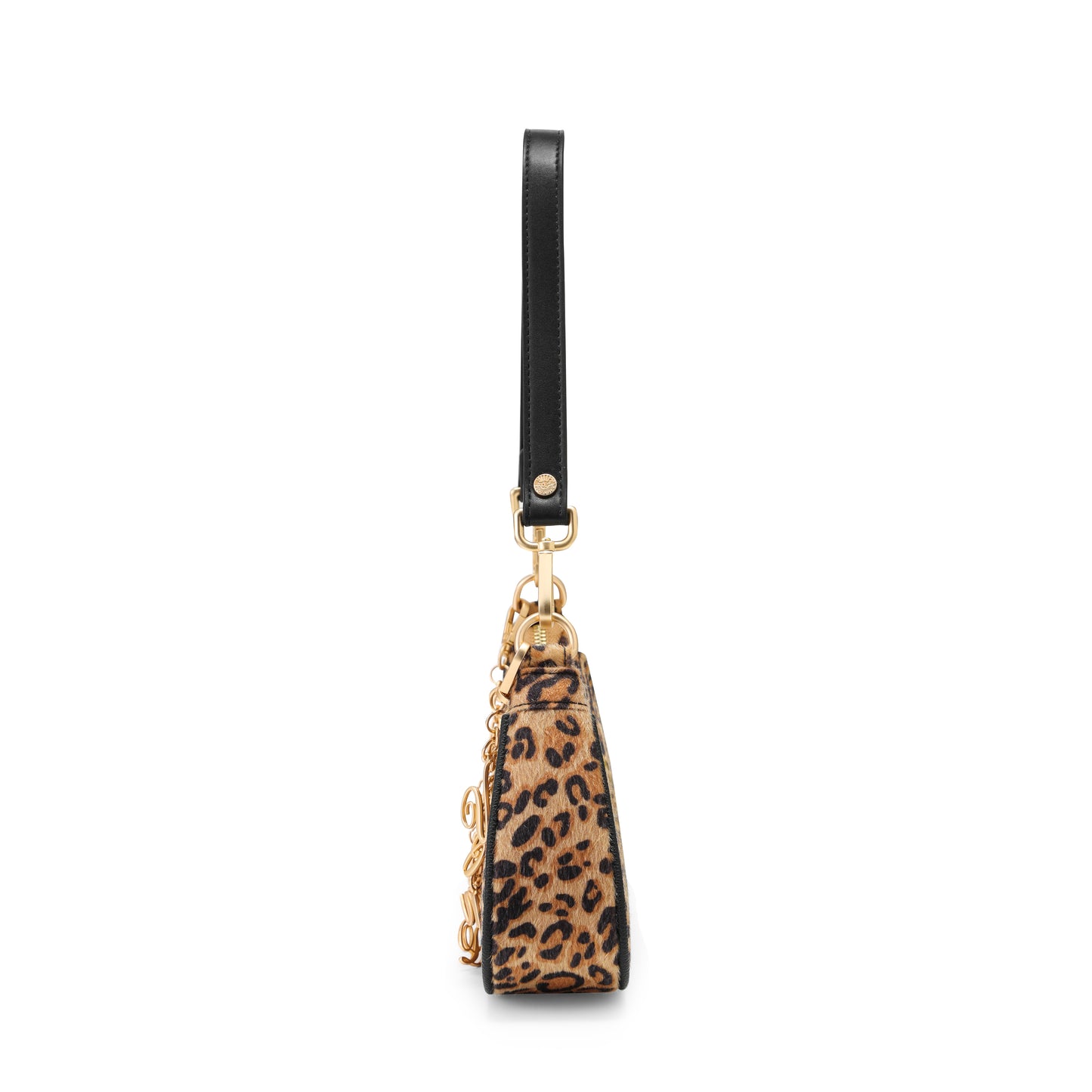 Gold Leopard Shoulder Bag