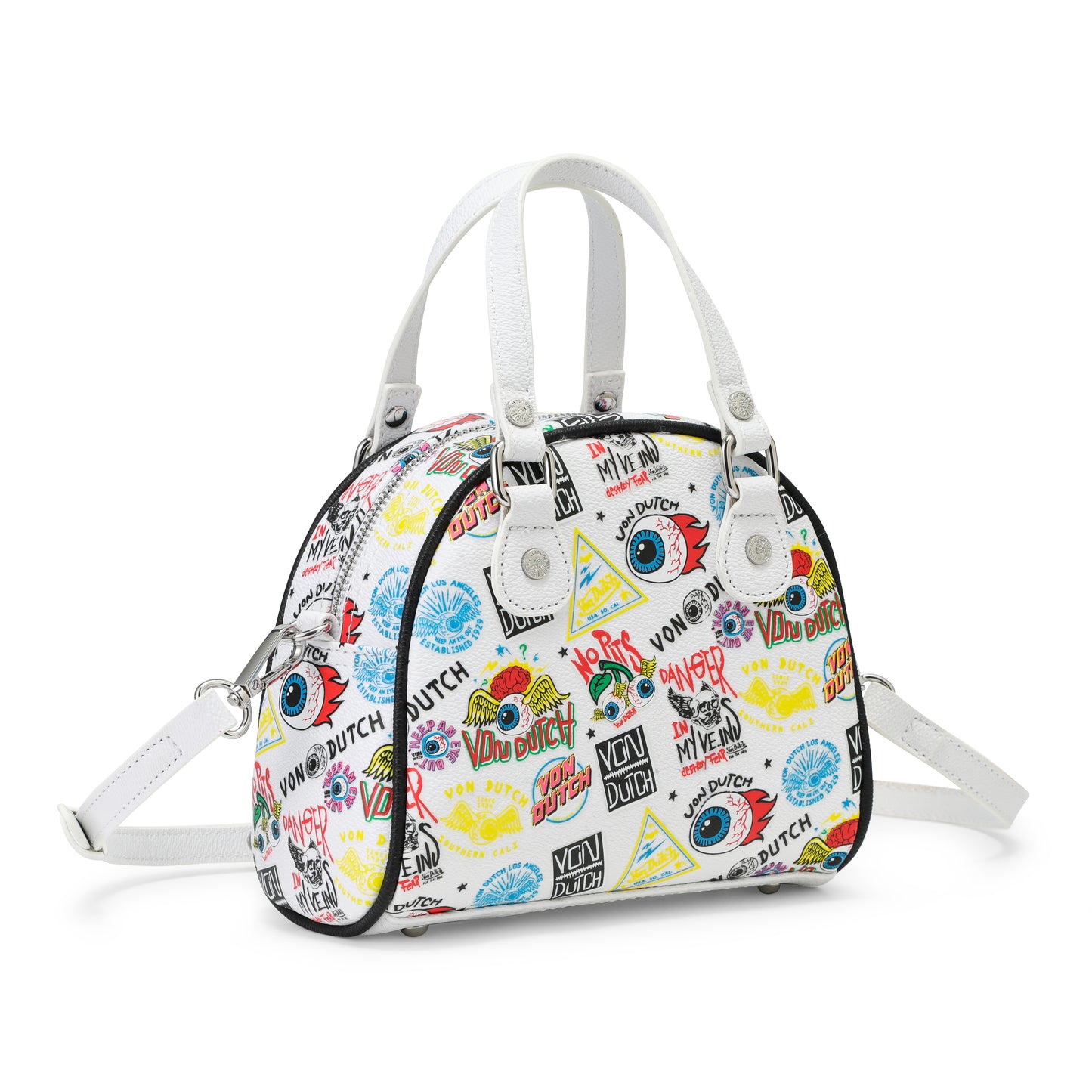 White Jax Bowling Bag