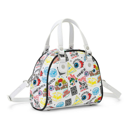 White Jax Bowling Bag
