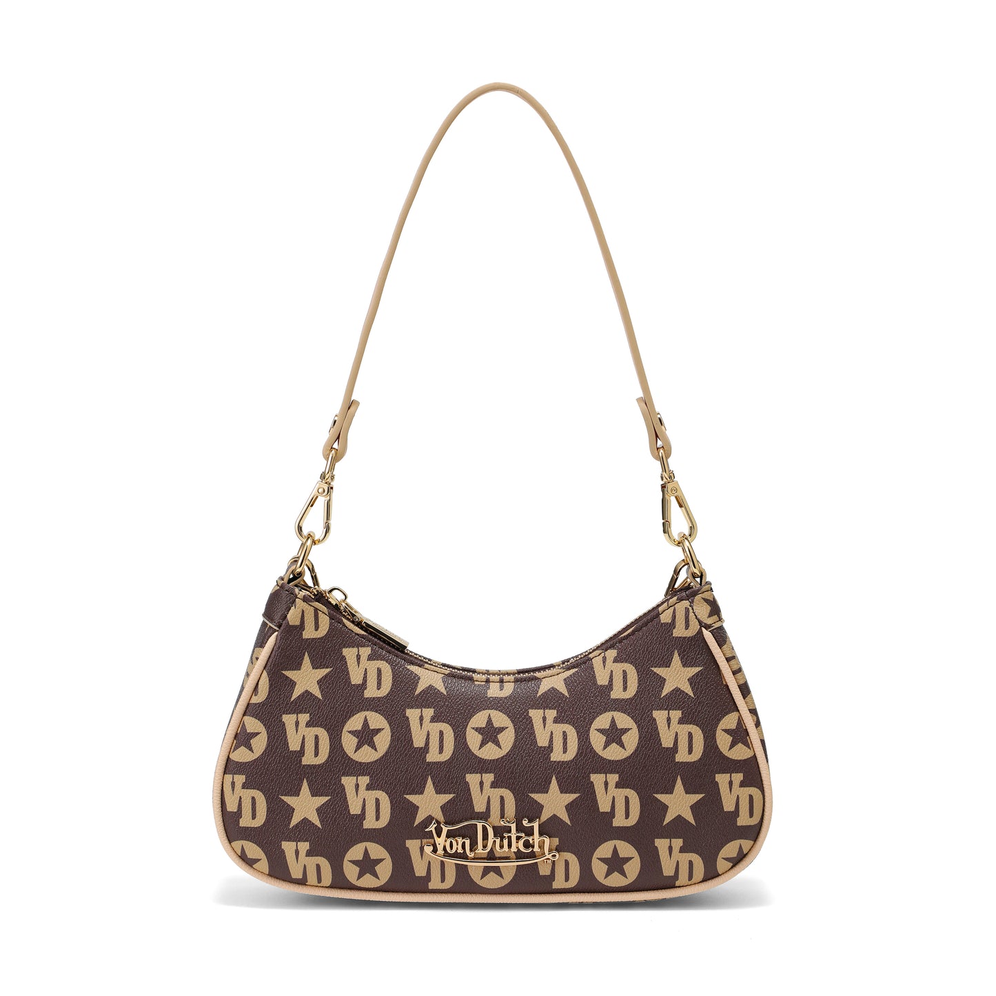 Brown Monogram Shoulder Bag