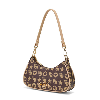 Brown Monogram Shoulder Bag