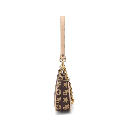 Brown Monogram Shoulder Bag