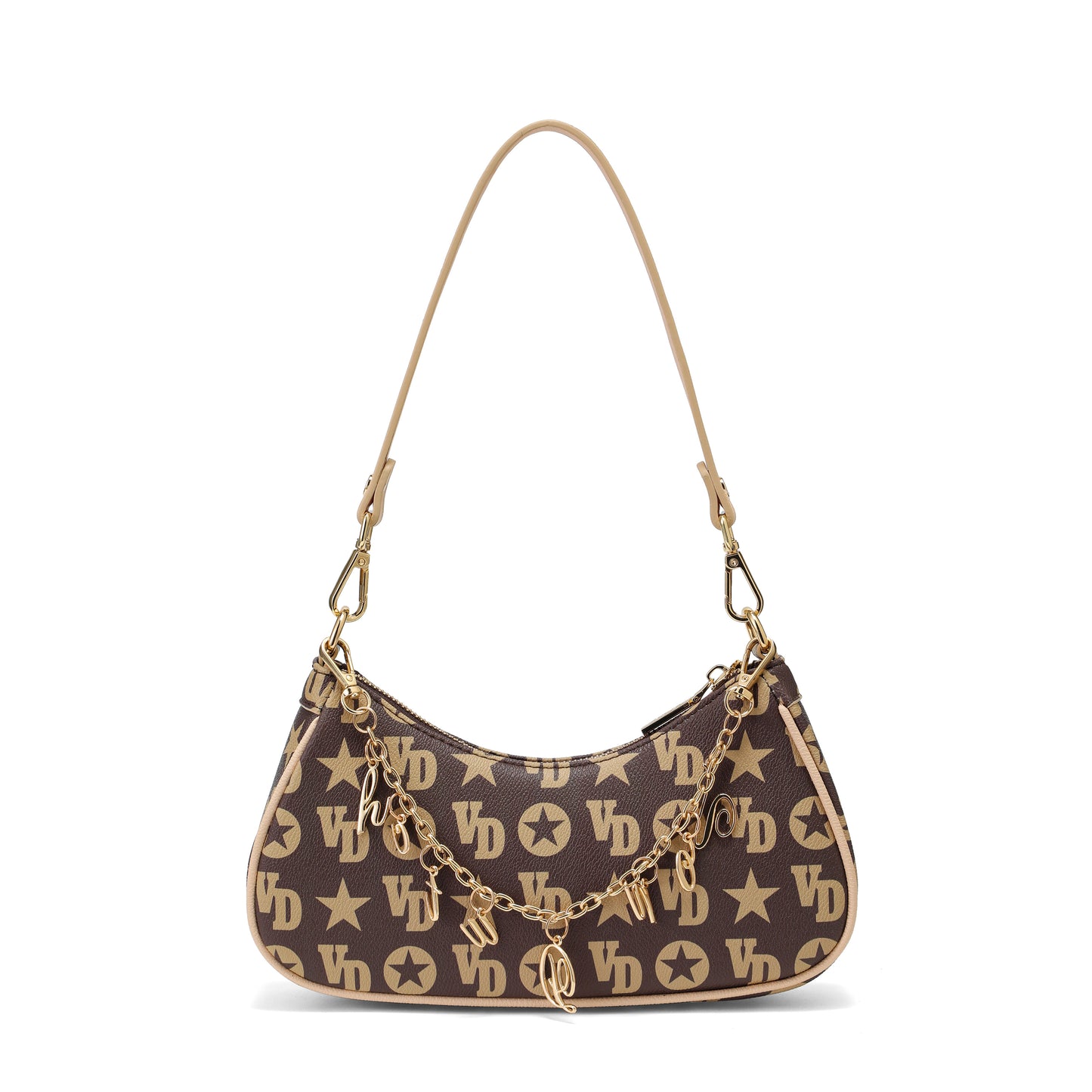 Brown Monogram Shoulder Bag