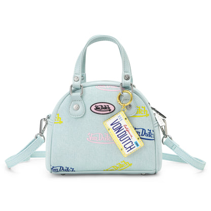 LICENSE PLATE KEYCHAIN - WHITE