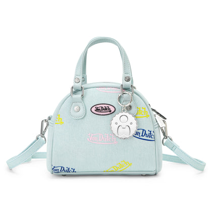 BOTTLE CAP CHARM KEYCHAIN - BLUE