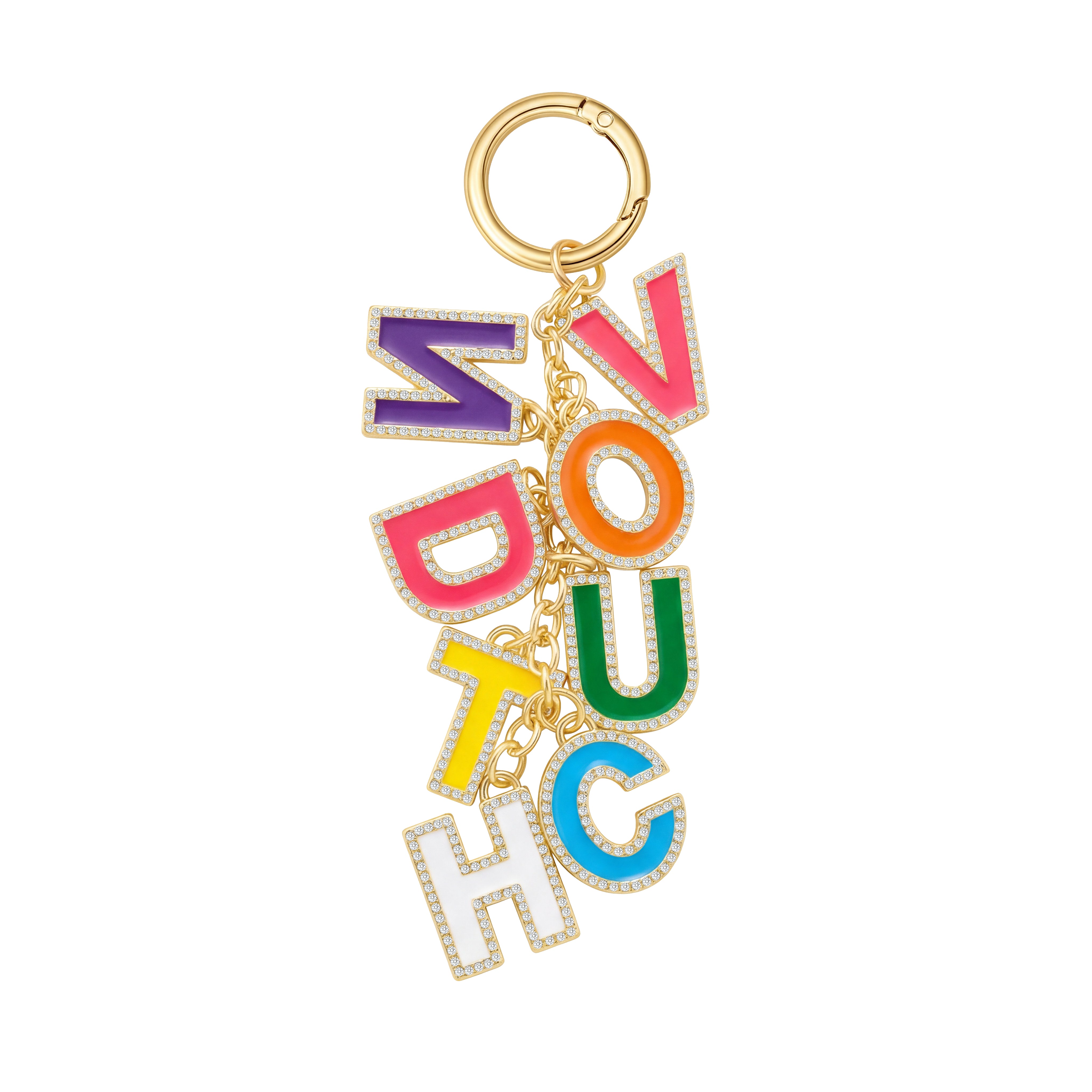 VON DUTCH LETTER KEYCHAIN - GOLD | Von Dutch