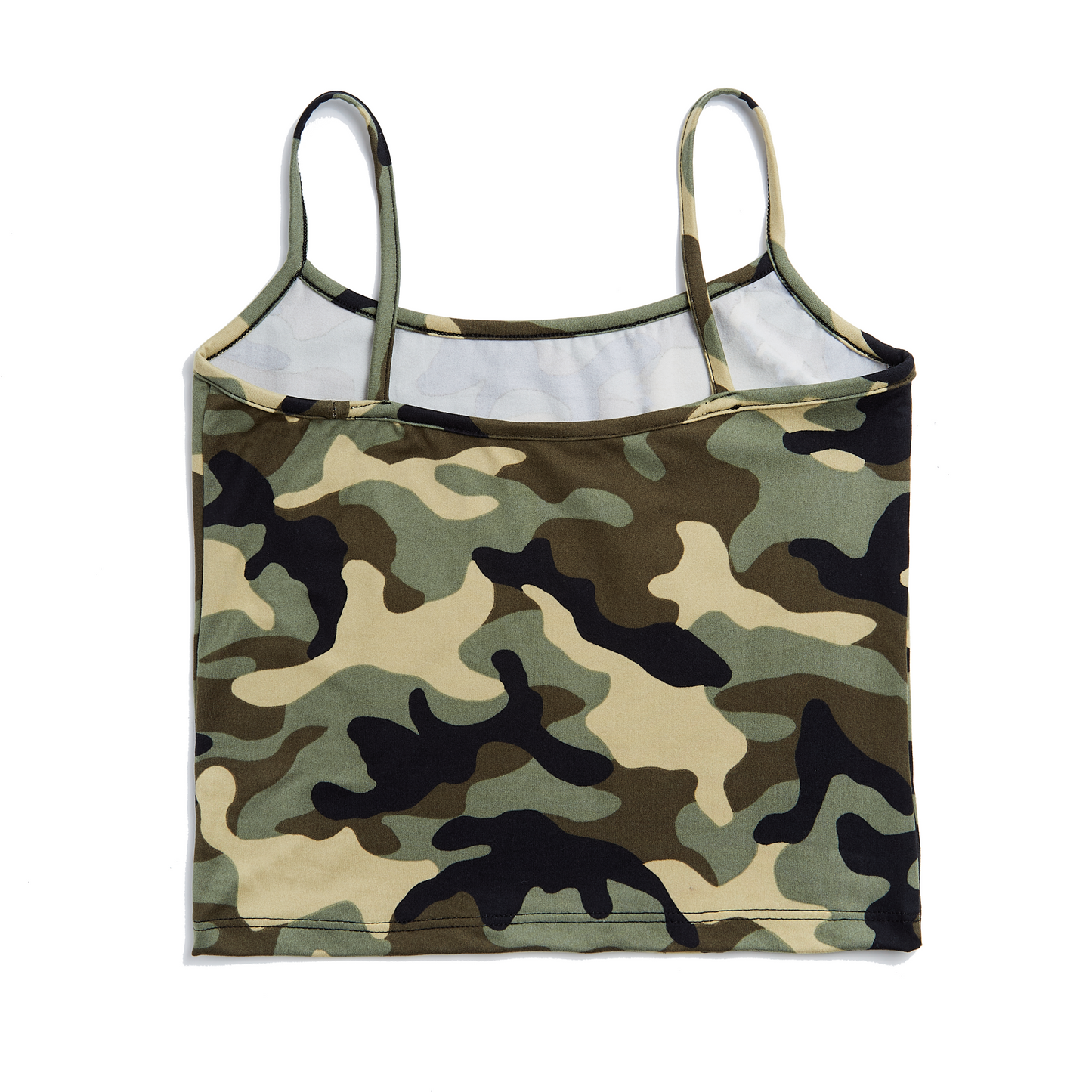 Camo Racing Spaghetti Top