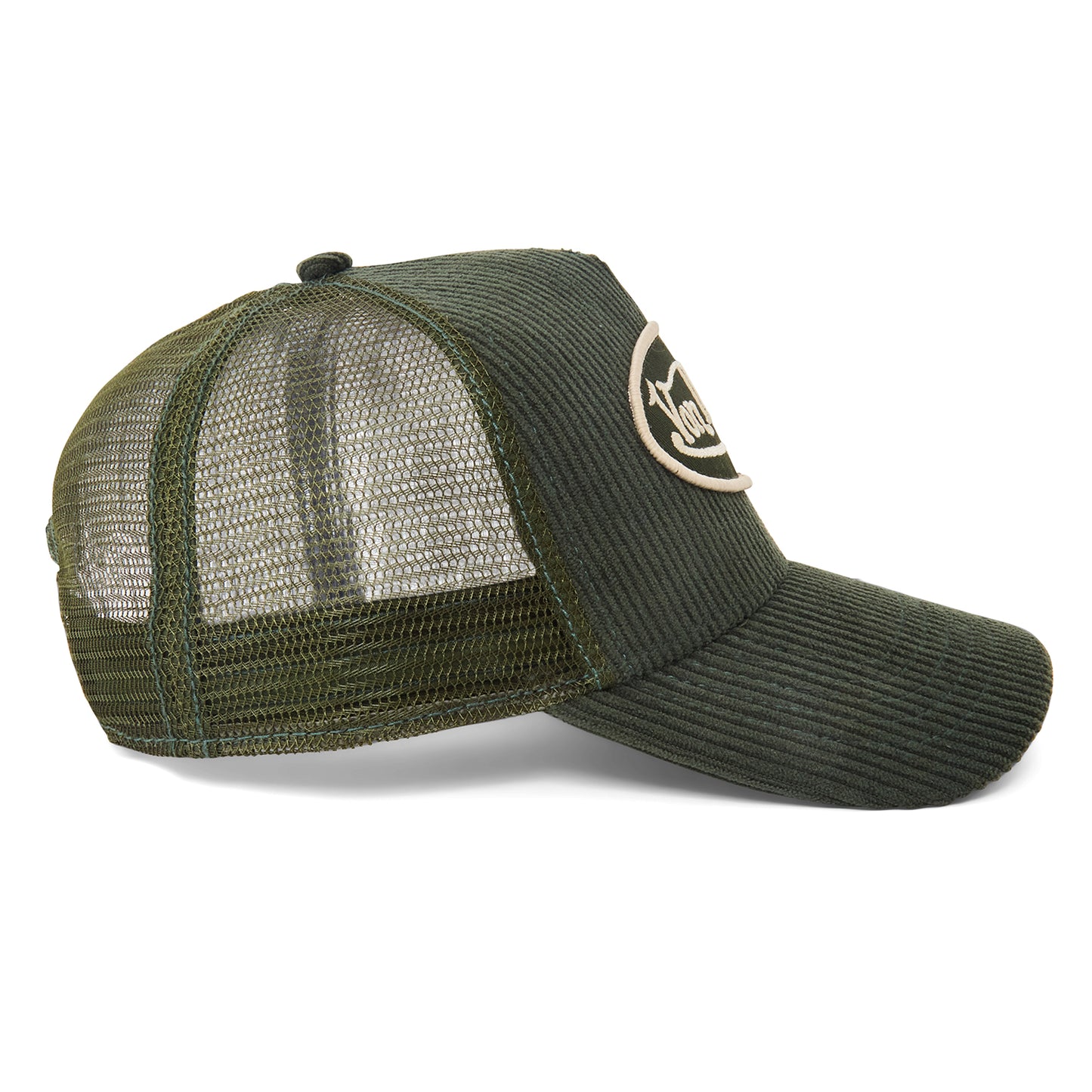Olive Cordutch Trucker Hat