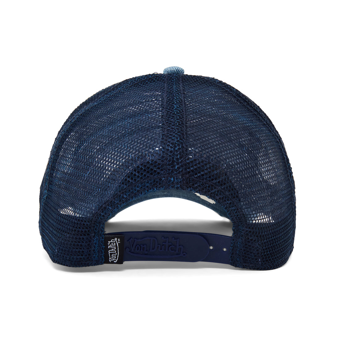 Blue Von Denim Trucker Hat — image 5