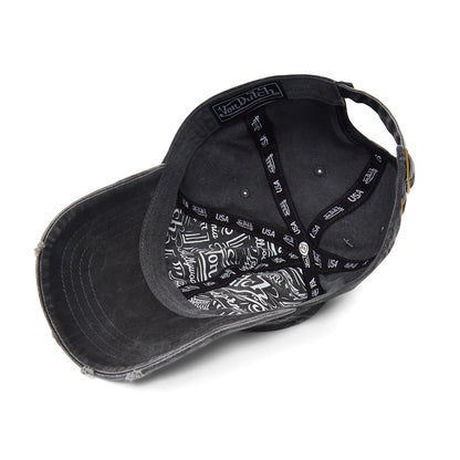 Black Cycled Dad Hat