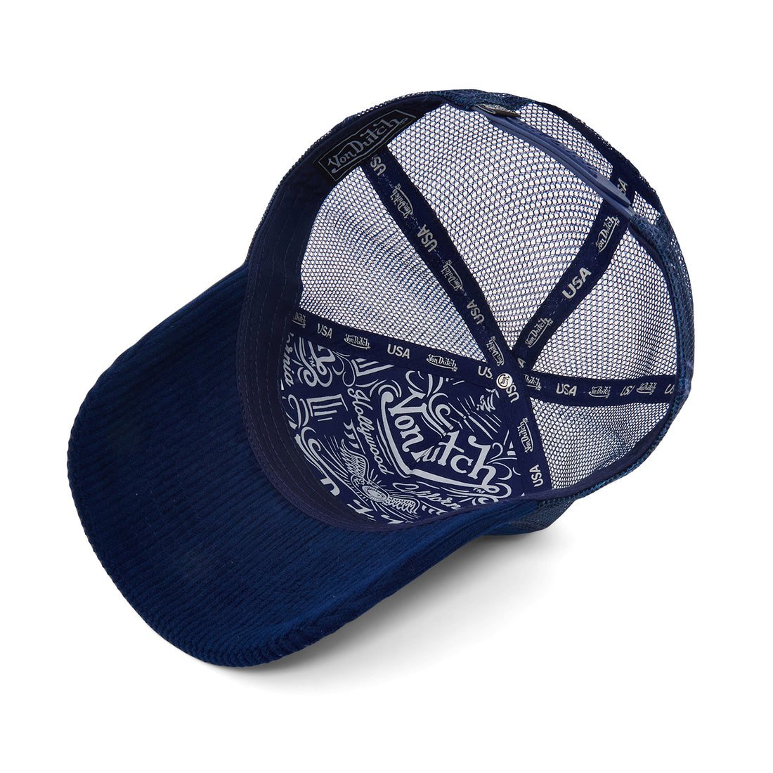 Navy Cordutch Trucker Hat