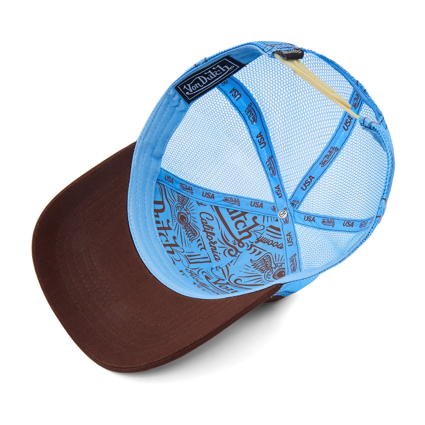 Burgundy Americana Trucker Hat