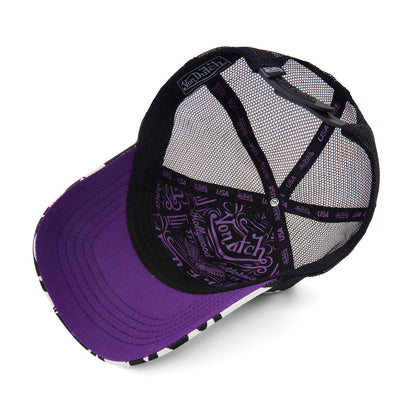 White Multi Trucker Hat