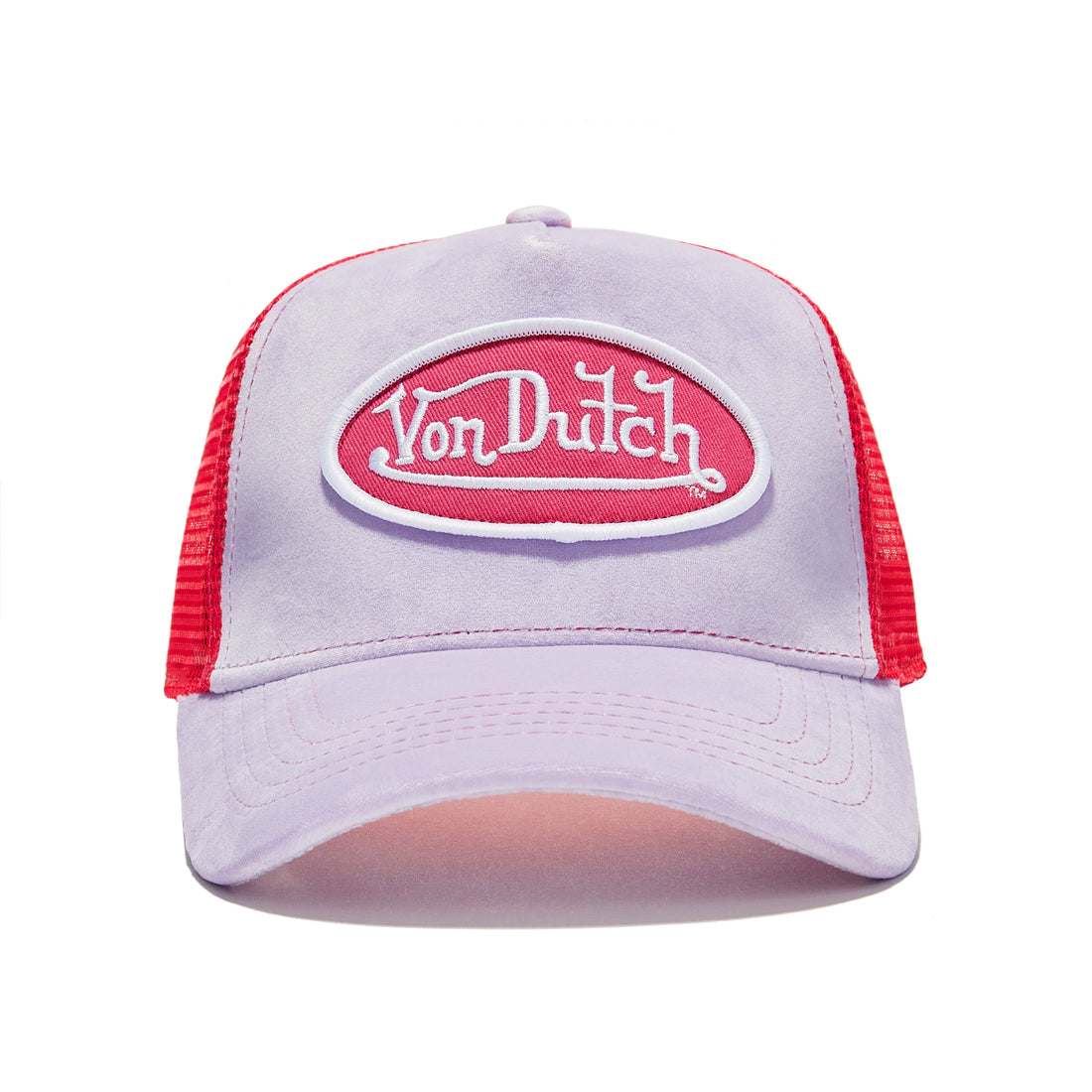 Von Dutch Bubblegum Crush Velvet Trucker Hat