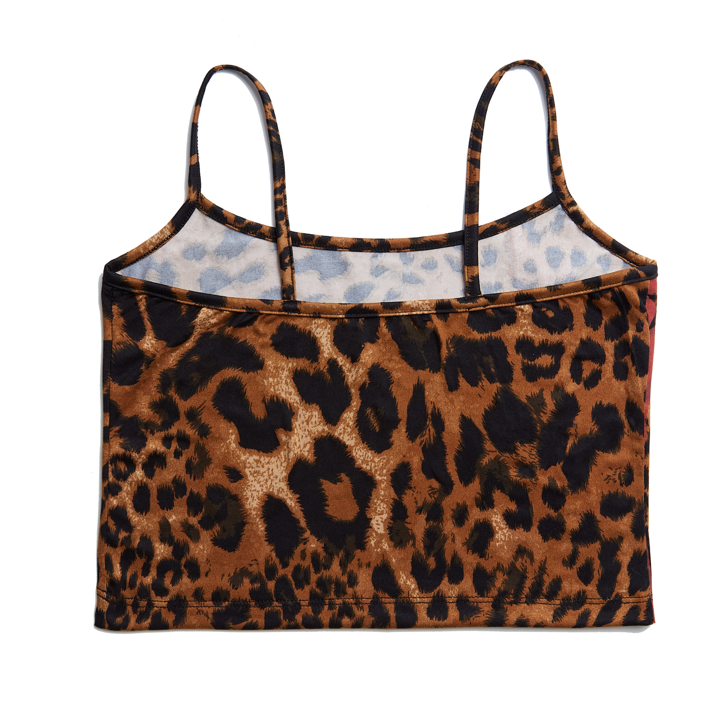 Leopard Racing Spaghetti Top