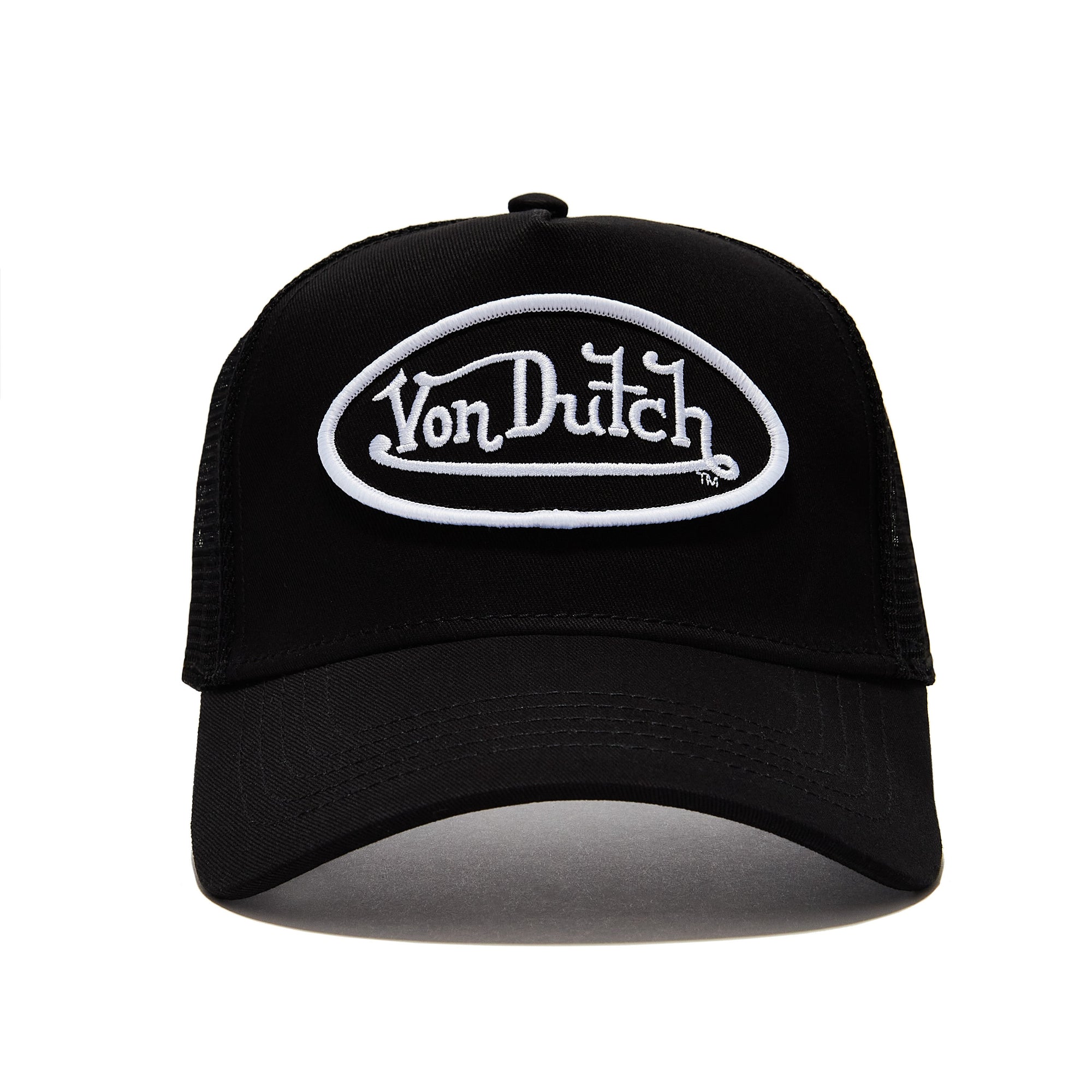Von Dutch Black & White Classic Trucker Hat 51