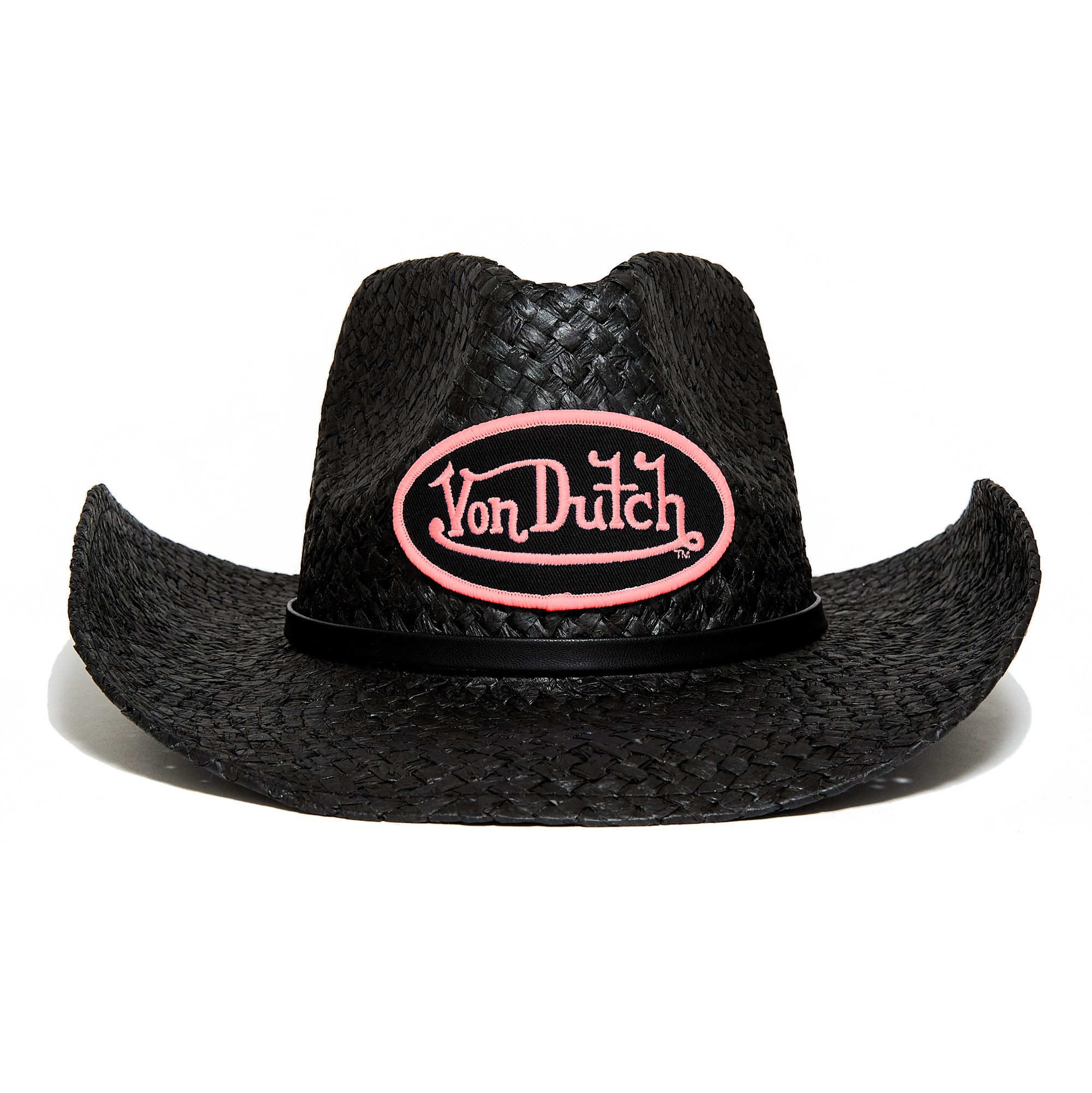 Von Dutch Black & Pink Classic Cowboy Hat