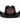 Black and Pink Von Dutch Classic Cowboy Hat