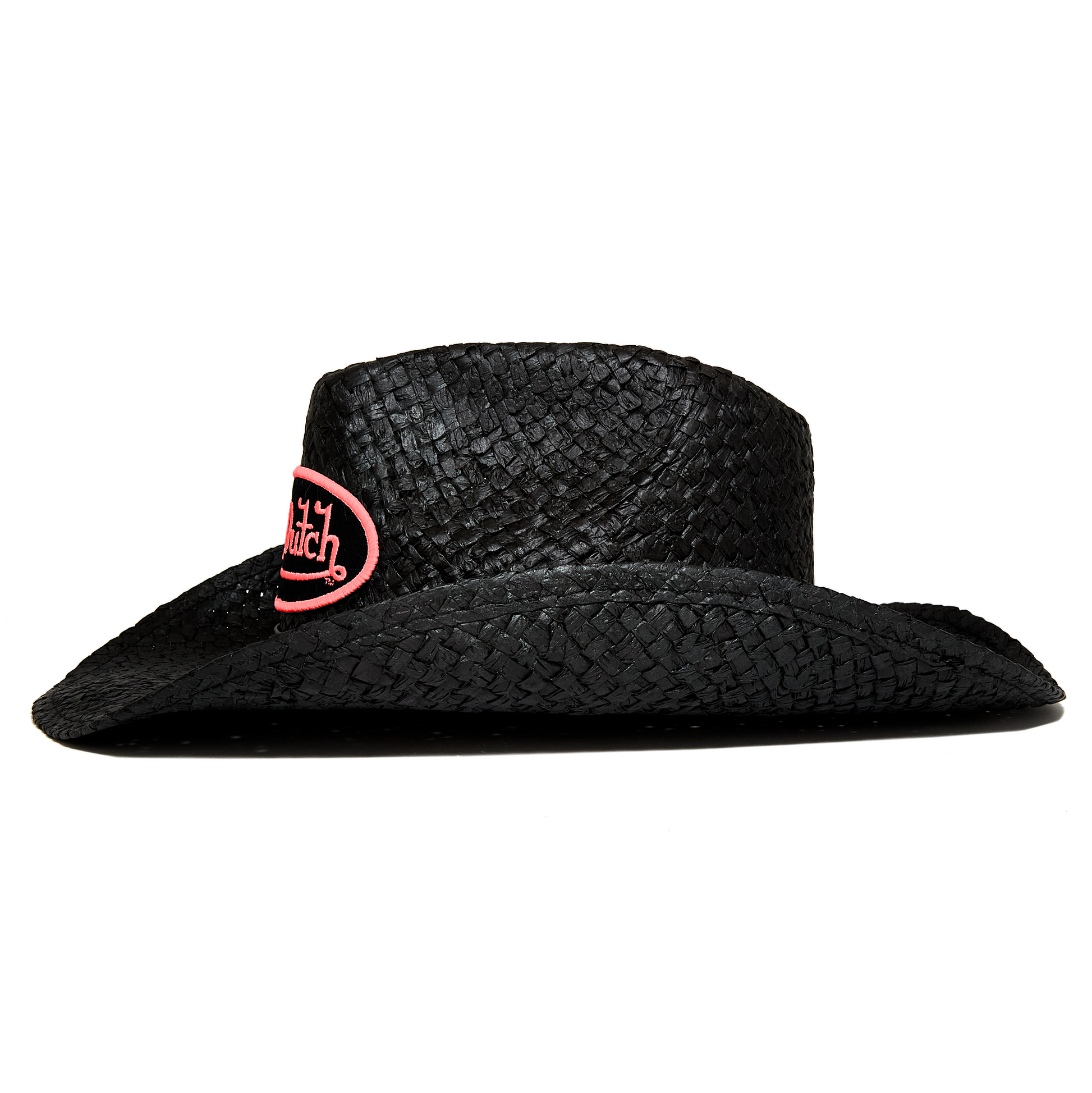 Black and Pink Von Dutch Classic Cowboy Hat