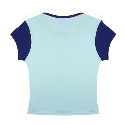 Von Dutch 99' Baby Tee - Light Blue