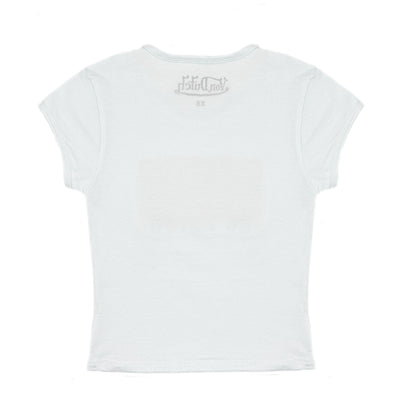 Von Dutch Peace Baby Tee - White