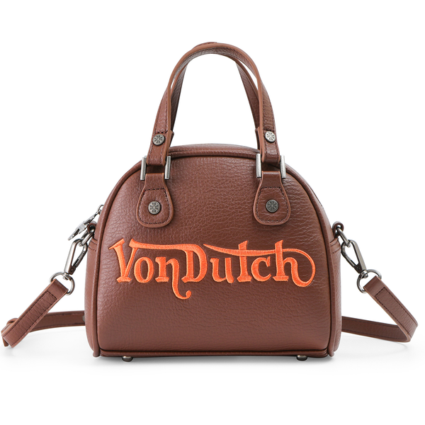 Chopper Cross Bowling Bag - Brown & Orange