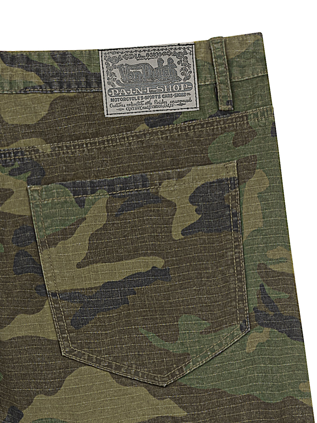 CAMO RIPSTOP CARGO JEANS — image 3