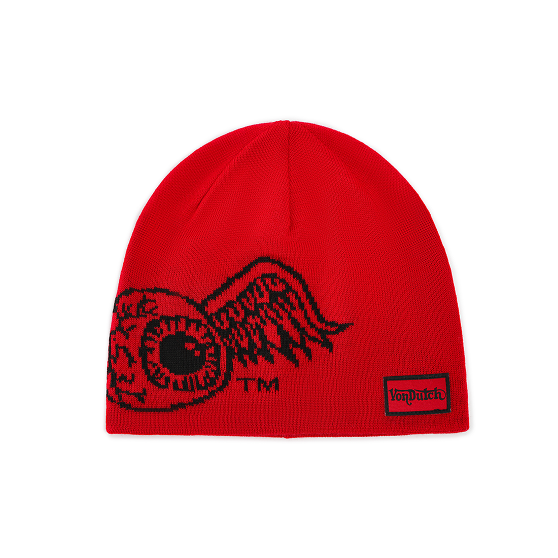 Flying Eye Beanie - Red — image 1
