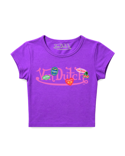 FRESH AND JUICY BABY TEE - VD x HARDFEST