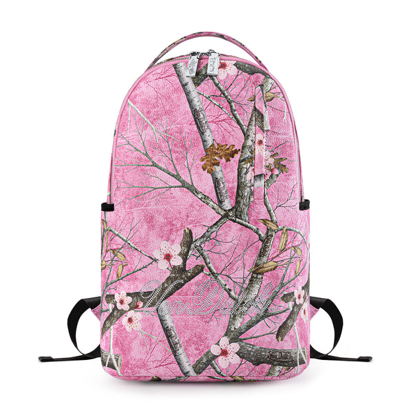 (PRE-ORDER)Medium Sized Pink Camo Autumn Season Backpack