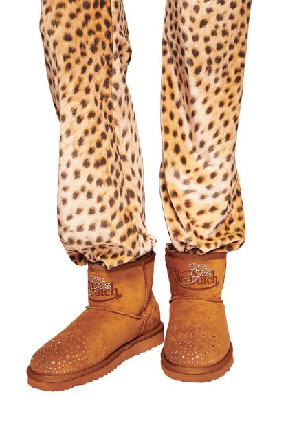I.AM.GIA x VON DUTCH FAUX SHEARLING BOOT