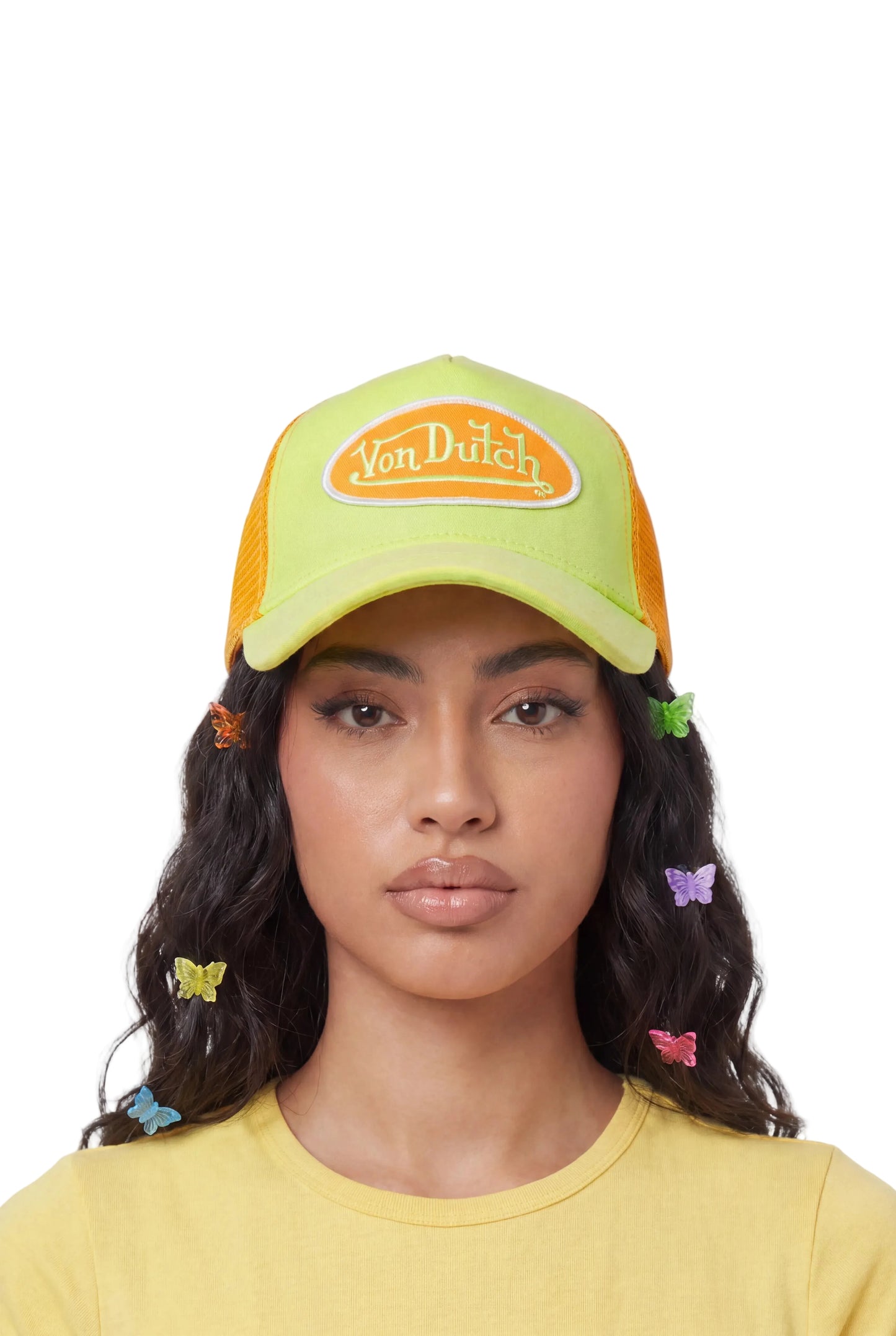 Sherbet Crush Velvet Trucker Hat