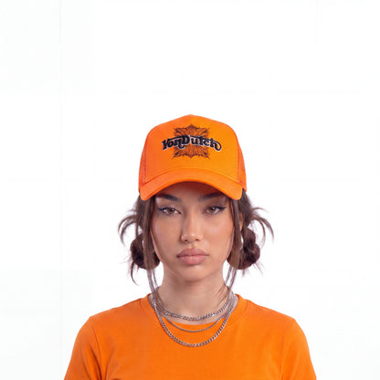 Foam Chopper Trucker Hat - Orange