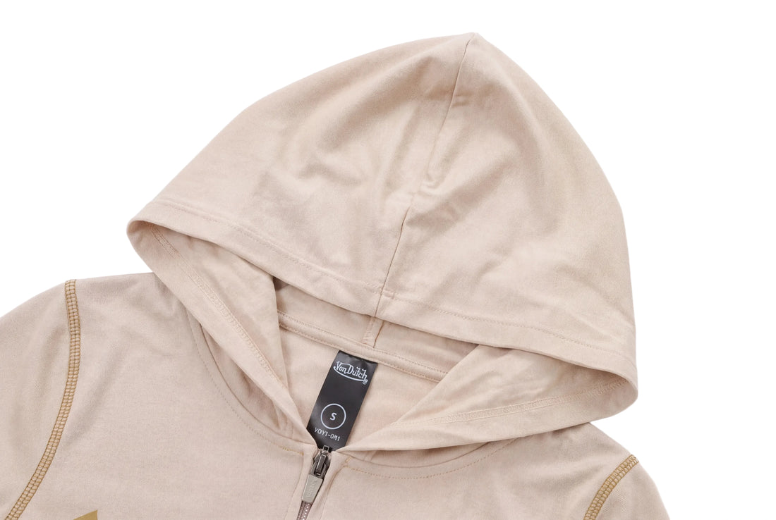 VON DUTCH ROXY TOP - TAN