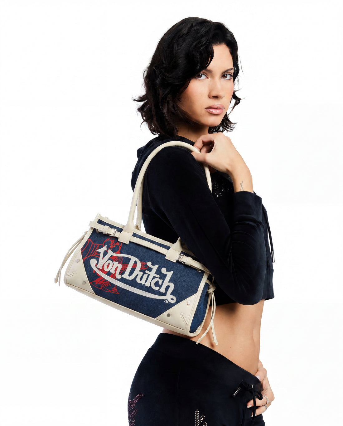 Von Dutch x True Religion Lane Shoulder Bag - Navy — image 2