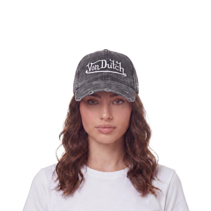 Black Cycled Dad Hat