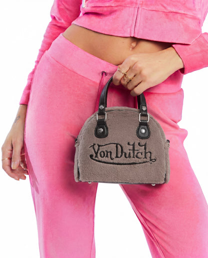 Mocha Furry Bowling Bag